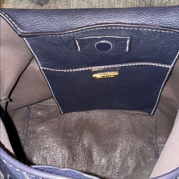 Tory Burch Bag Quinn Navy Tote - Picture 12 of 17